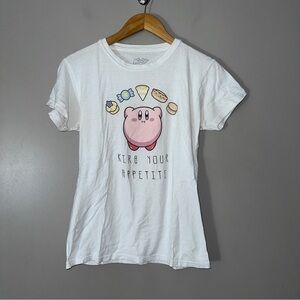 Kirby Kirb your appetite graphic Tshirt